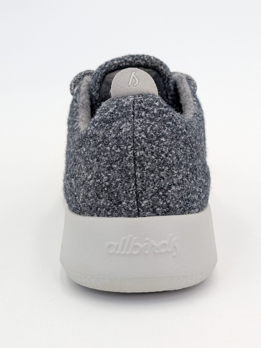 allbirds Sz 8 Women's Heather Gray Merino Wool Lace-Up Cushioned Insole Sneakers - Picture 7 of 17